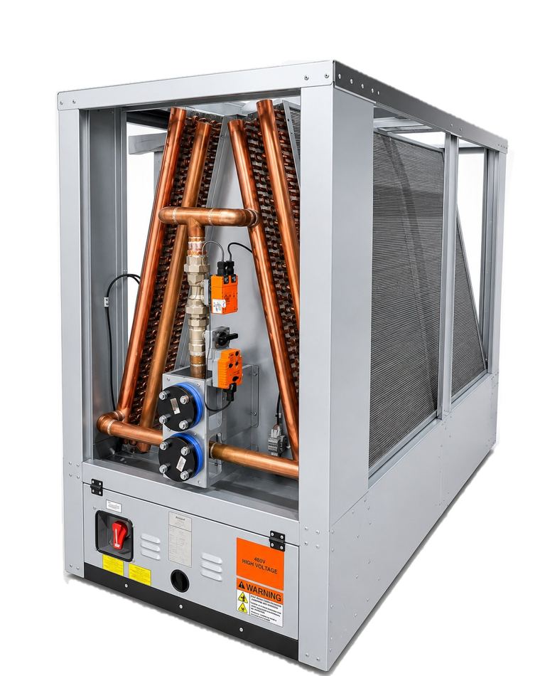 HCS cooling unit, factory-built and in production now